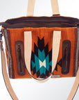 American Darling Tote Saddle Blanket Genuine Leather Women Bag Western Handbag Purse