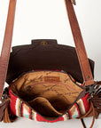 American Darling Crossbody Hand Tooled Saddle Blanket Genuine Leather Women Bag Western Handbag Purse
