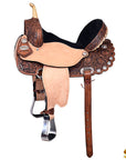 Western Horse Saddle American Leather Flex Trail Barrel Tack Hilason