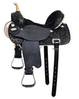 Western Horse Saddle American Leather Flex Trail Barrel Tack Hilason