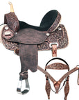 Western Horse Saddle American Leather Flex Trail Barrel Tack Hilason