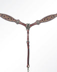 AMERICAN DARLING Western Horse Headstall Breast Collar Set American Leather