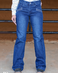 YOAKUM TROUSERS MEDIUM WASH