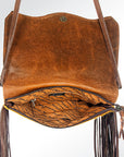 American Darling ADBG530MUS Clutch Hair-On Genuine Leather Women Bag Western Handbag Purse