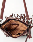 American Darling ADBGZ263 Crossbody Hand Tooled Genuine Leather Women Bag Western Handbag Purse