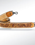 American Darling ADSTF129 Hand Tooled Genuine Leather Crossbody Handle Strap For Bags