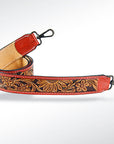 American Darling ADSTF130 Hand Tooled Genuine Leather Crossbody Handle Strap For Bags