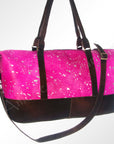 American Darling ADBGZ274 Duffel Hair-On Genuine Leather Women Bag Western Handbag Purse
