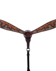 Bar H Equine American Leather Horse Saddle Tack One Ear Headstall Brown
