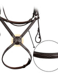 ExionPro Traditional Figure 8 Bridle With Laced Reins