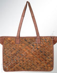 American Darling ADBGI117A Tote Genuine Leather Women Bag Western Handbag Purse