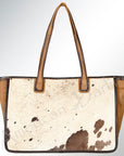 American Darling Tote Hair on Genuine Leather Western Women Bag Handbag Purse | Travel Bags College Casual
