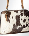 American Darling ADBGI126B Cross Body Hair On Genuine Leather Women Bag Western Handbag Purse