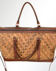 American Darling ADBGI134A Duffel Genuine Leather Women Bag Western Handbag Purse