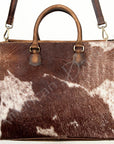 American Darling ADBGI135B Tote Hair On Genuine Leather Women Bag Western Handbag Purse