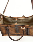 American Darling ADBGI135B Tote Hair On Genuine Leather Women Bag Western Handbag Purse