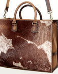 American Darling ADBGI135B Tote Hair On Genuine Leather Women Bag Western Handbag Purse