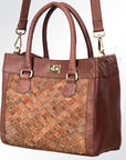 American Darling ADBGI138A Tote Genuine Leather Women Bag Western Handbag Purse