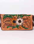 American Darling ADBGZ278 Crossbody Hand Tooled Genuine Leather Women Bag Western Handbag Purse