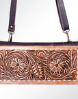 American Darling ADBGZ282 Wallet Hand Tooled Genuine Leather Women Bag Western Handbag Purse