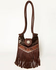 American Darling ADBGZ287 Crossbody Hand Tooled Genuine Leather Women Bag Western Handbag Purse