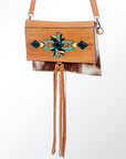 American Darling ADBGZ288 Wallet Hair-On Genuine Leather Women Bag Western Handbag Purse