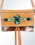 American Darling ADBGZ288 Wallet Hair-On Genuine Leather Women Bag Western Handbag Purse