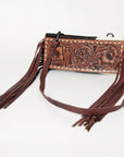 American Darling ADBGZ292 Wallet Hand Tooled Genuine Leather Women Bag Western Handbag Purse