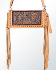American Darling ADBGZ294 Wallet Hand Tooled Genuine Leather Women Bag Western Handbag Purse