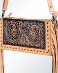 American Darling ADBGZ294 Wallet Hand Tooled Genuine Leather Women Bag Western Handbag Purse
