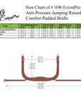 ExionPro Anti-Pressure Jumping Raised Comfort Padded Bridle