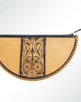 American Darling ADBG601 Taco Hand Tooled Genuine Leather Women Bag Western Handbag Purse