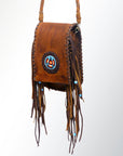 American Darling ADBGM124 Messenger Genuine Leather Women Bag Western Handbag Purse