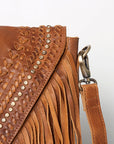 American Darling Messenger Full Grain Genuine Leather Western Women Bag Handbag Purse | Cute
