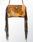 American Darling ADBG640 Clutch Hair-On Genuine Leather Women Bag Western Handbag Purse