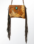 American Darling ADBG640 Clutch Hair-On Genuine Leather Women Bag Western Handbag Purse