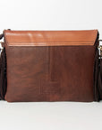 American Darling ADBGD119 Envelope Hand Tooled Genuine Leather Women Bag Western Handbag Purse