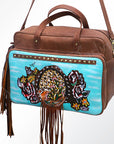 American Darling ADBGM130 Duffel Genuine Leather Women Bag Western Handbag Purse