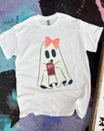 Girly Ghost TEE or CREWNECK