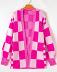 Brynlee Checkered Cardigan
