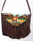 American Darling CROSS BODY I Genuine Leather women bag western handbag purse