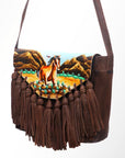 American Darling CROSS BODY I Genuine Leather women bag western handbag purse