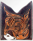 American Darling ADCCF101 Card-Holder Hand Tooled Genuine Leather Women Bag Western Handbag Purse