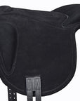 Sp100-F Baretek English Leather Bareback Horse Saddle Pad Trail Riding