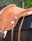 Bareback Pad Saddle Baretek Natural Horse Treeless Leather Pad