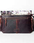 American Darling ADBGZ321 Crossbody Hair-On Genuine Leather Women Bag Western Handbag Purse