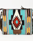 American Darling Saddle Blanket Genuine Leather Women Bag Western Handbag Purse