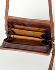 American Darling Organiser Saddle Blanket Genuine Leather Women Bag Western Handbag Purse