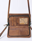 American Darling Organiser Saddle Blanket Genuine Leather Women Bag Western Handbag Purse