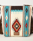 American Darling Signature Crossbody Hand Tooled Saddle Blanket Genuine Leather Women Bag Western Handbag Purse